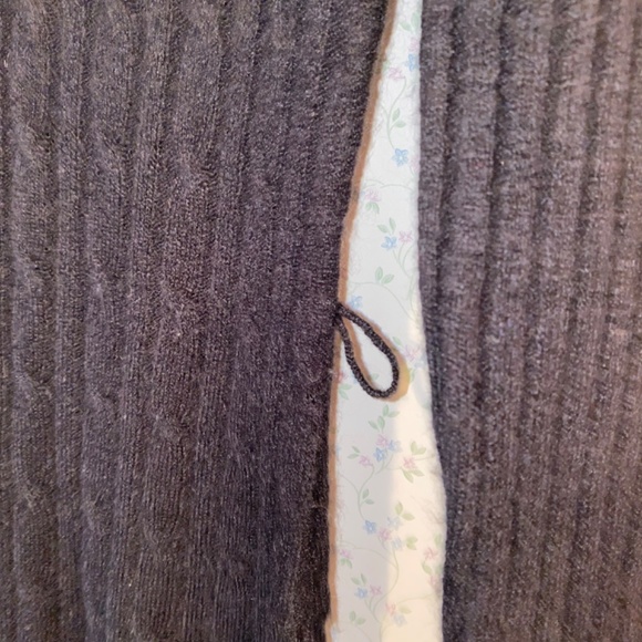 Vintage Abercrombie & Fitch Small Cable Knit Maxi Length Sweater Dress - Picture 9 of 9